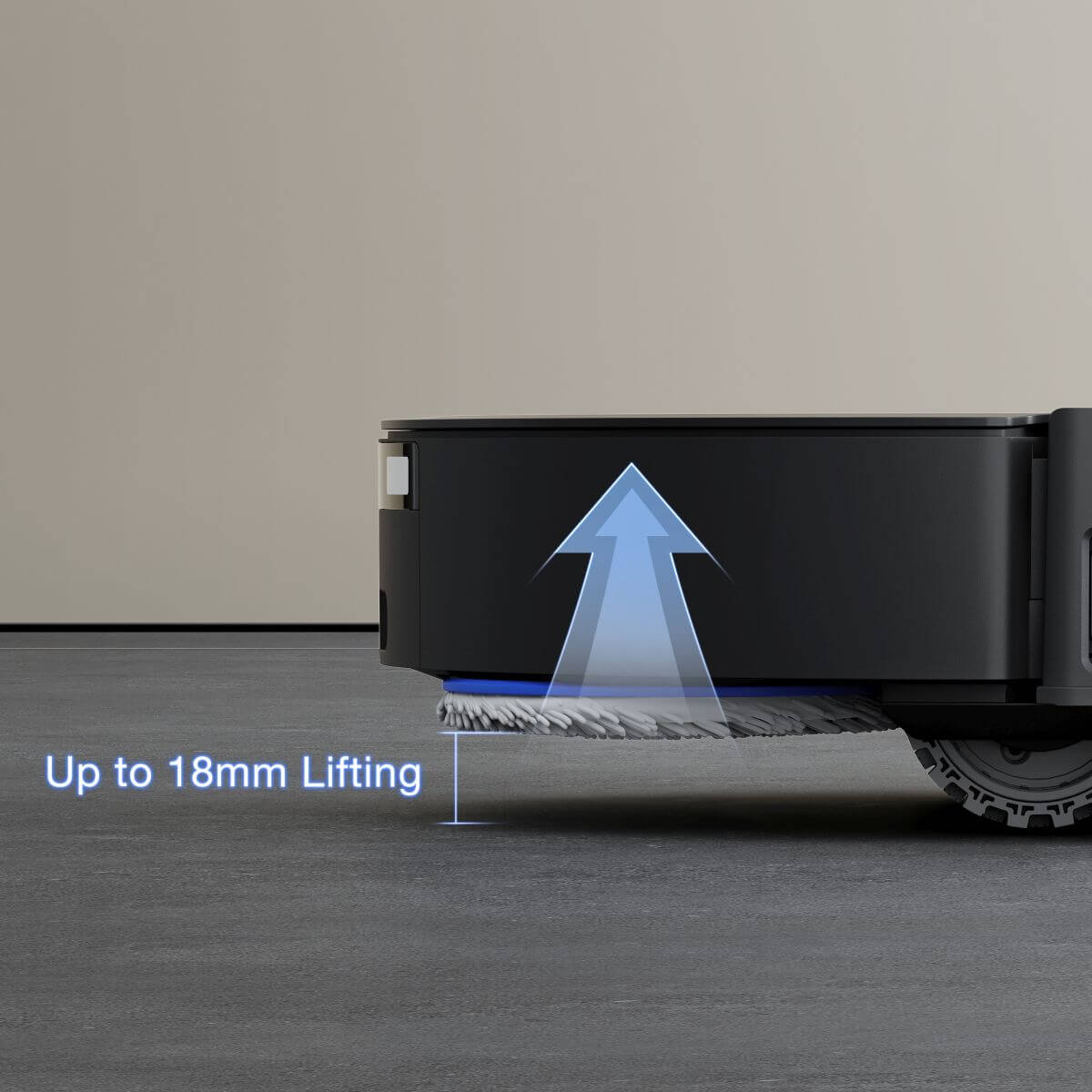 12 Auto-Lift Mopping Inteligentné zdvíhanie mopov až o 18 mm